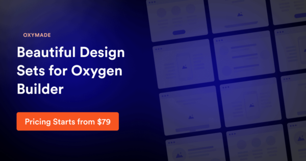 OxyMade for Oxygen builder